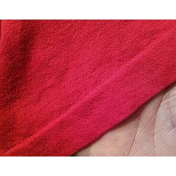 Vtg. T Shirt Disney Mickey Mouse Carolina Connection Rolled Sleeves SZ L Red USA - Picture 9 of 12